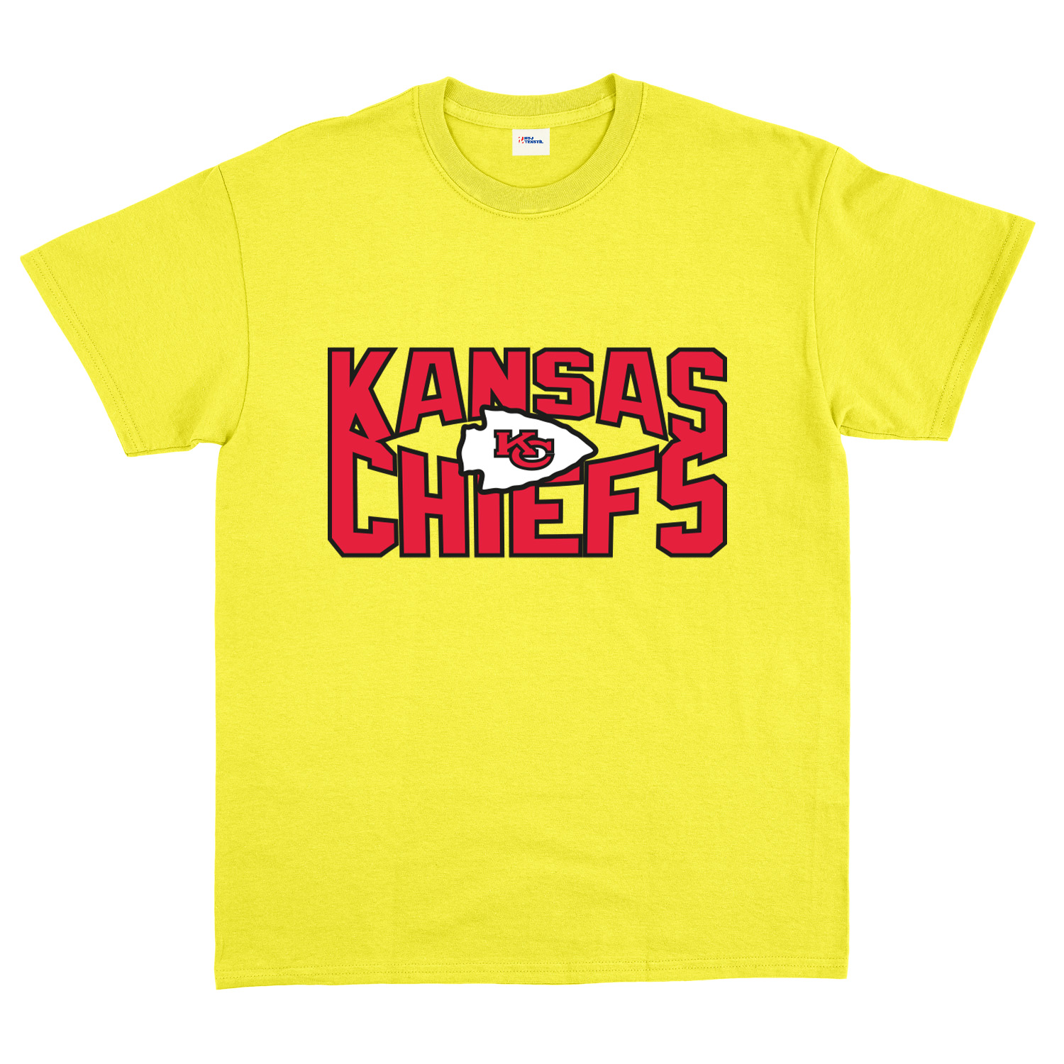 Kansas City Chiefs SQ Tişört L - Sarı