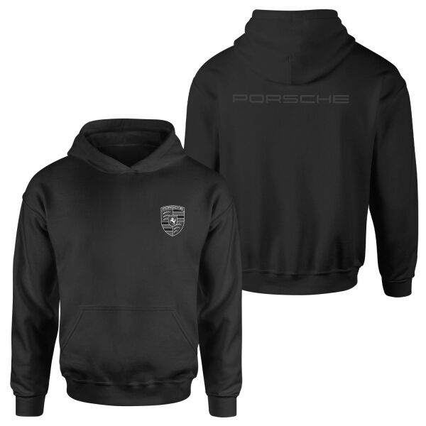Porsche Muted Black Hoodie L - Siyah