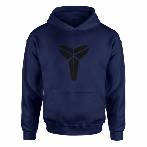 Mamba Mentality Kobe Bryant Hoodie L - İndigo Mavisi