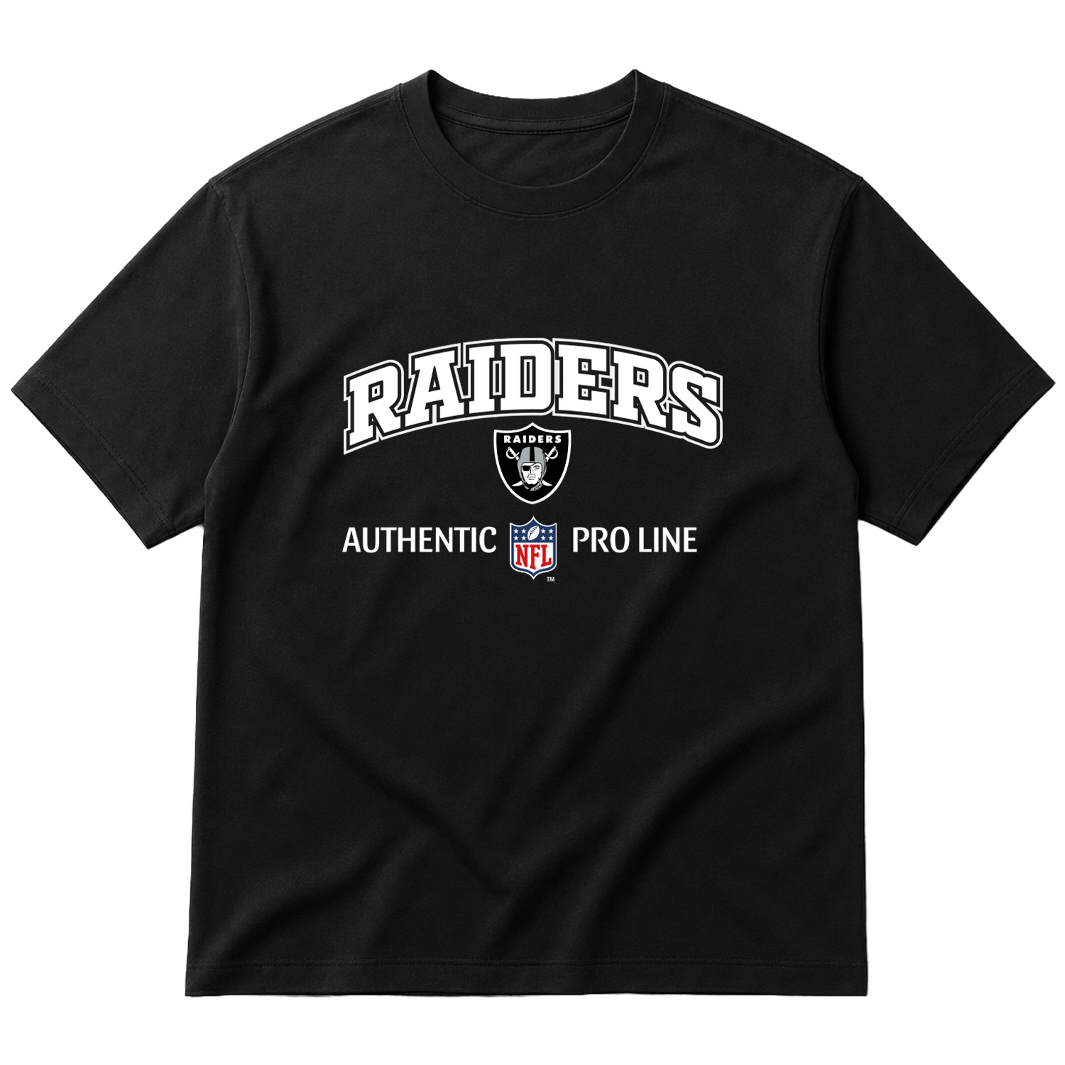 Raiders NFL Oversize Tişört M - Siyah