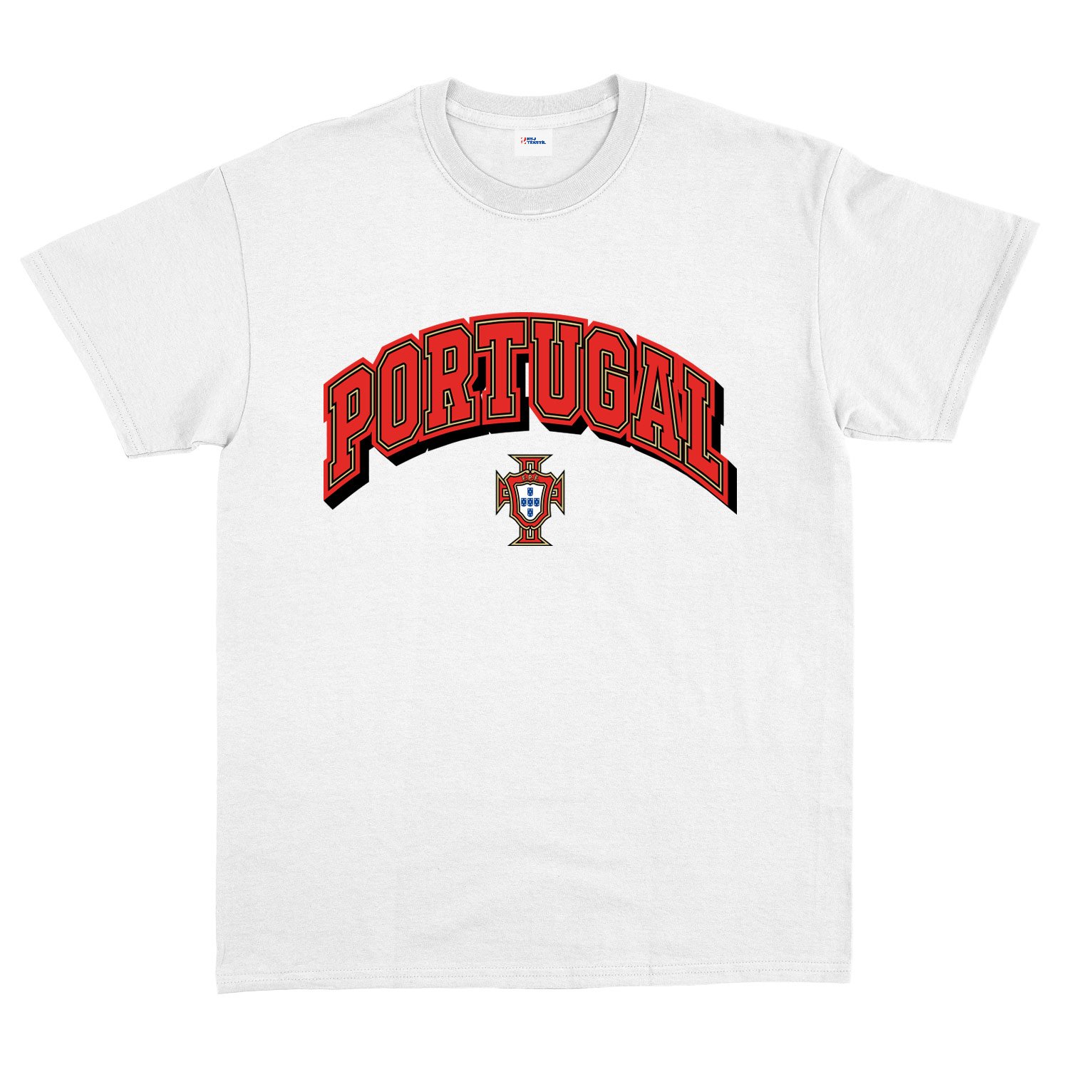Portekiz 2026 Varsity Tişört XL - Beyaz