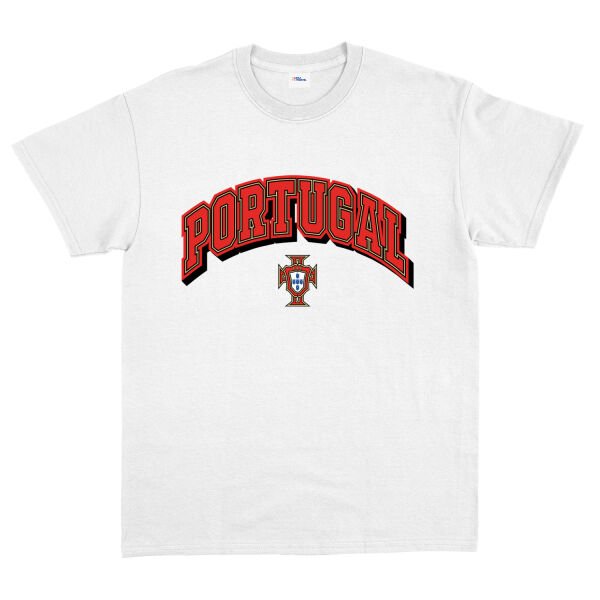 Portekiz 2026 Varsity Tişört XL - Beyaz