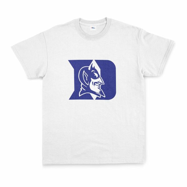 Duke Blue Devils Tişört L - Beyaz