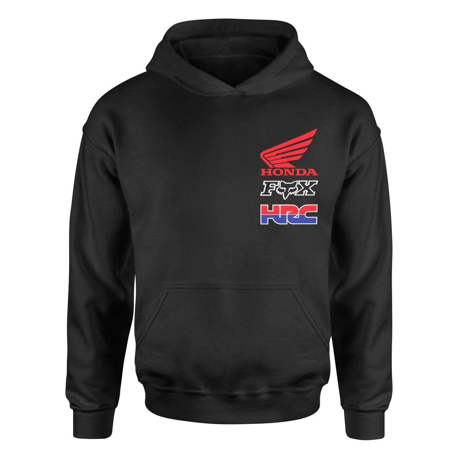 HRC FOX Hoodie M - Siyah