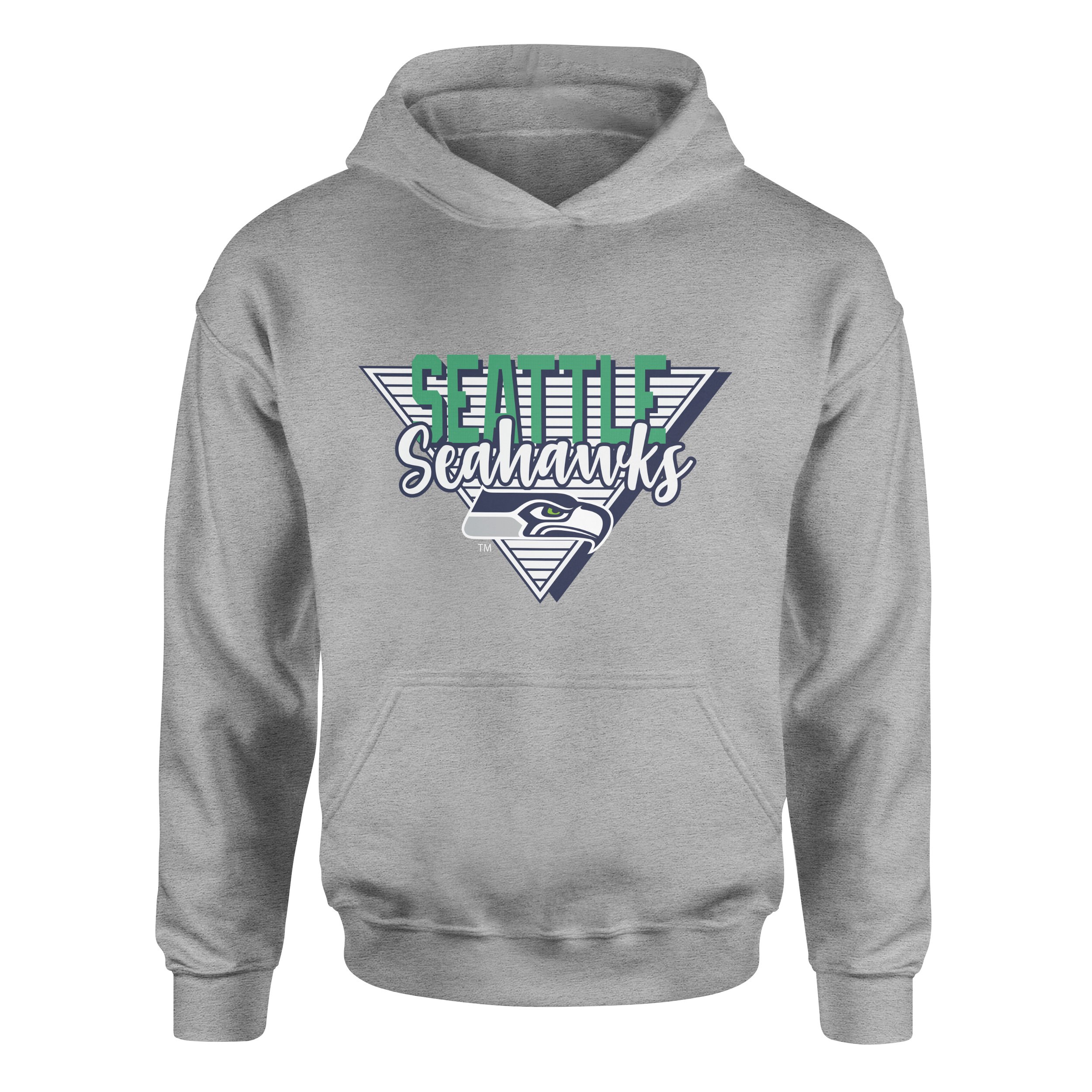 Seattle Seahawks V Hoodie L - Gri