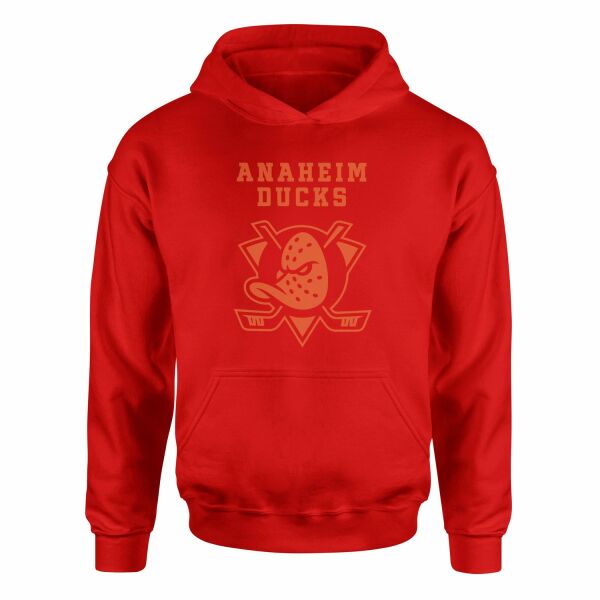 Anaheim Ducks Hoodie S - Kırmızı