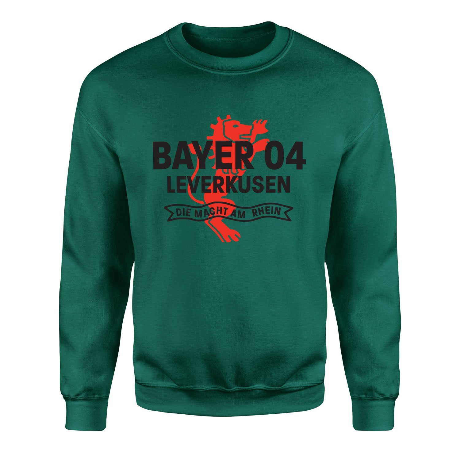 B04 Leverkusen Die Macht Am Rhein Sweatshirt M - Nefti Yeşili