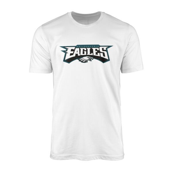 Philadelphia Eagles WL Tişört S - Beyaz