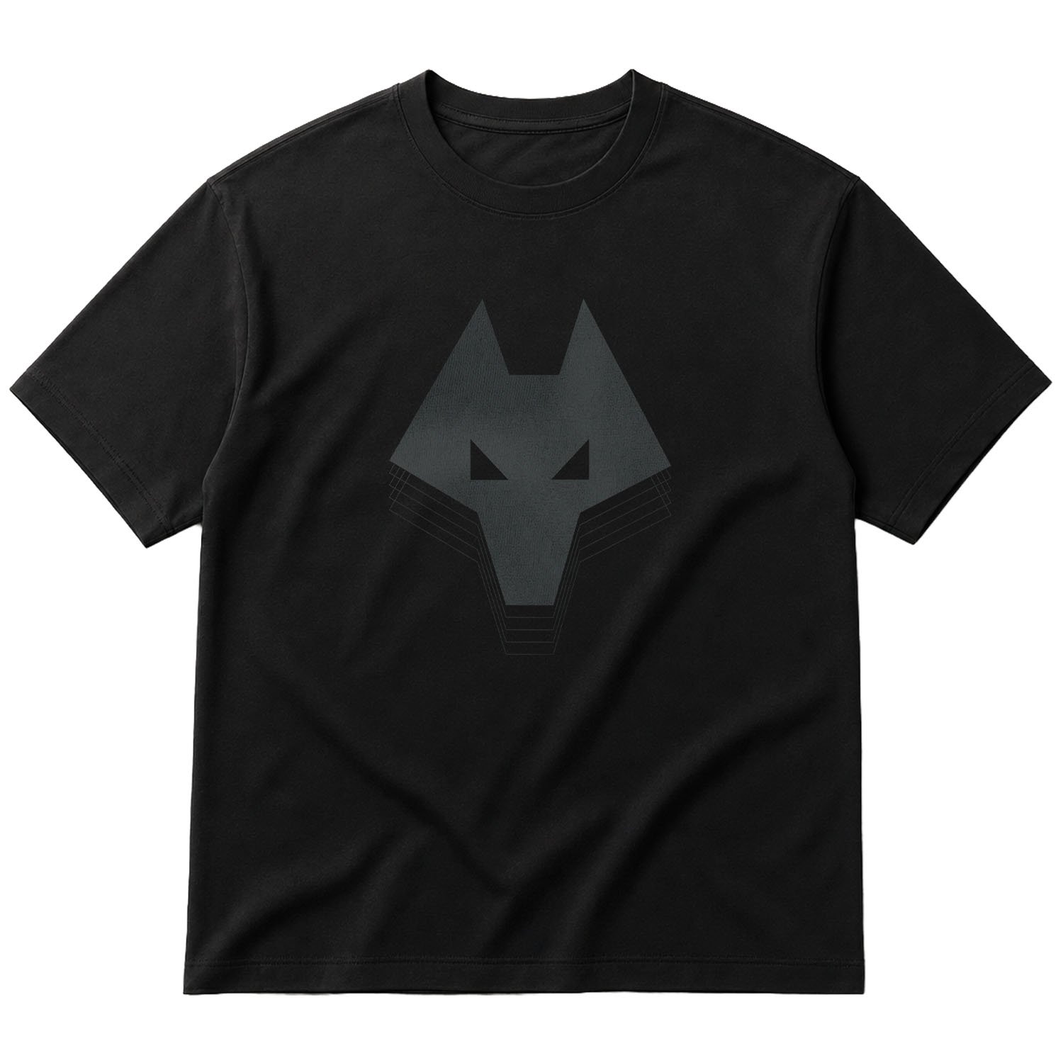 Wolves Echo Oversize Tişört L - Siyah