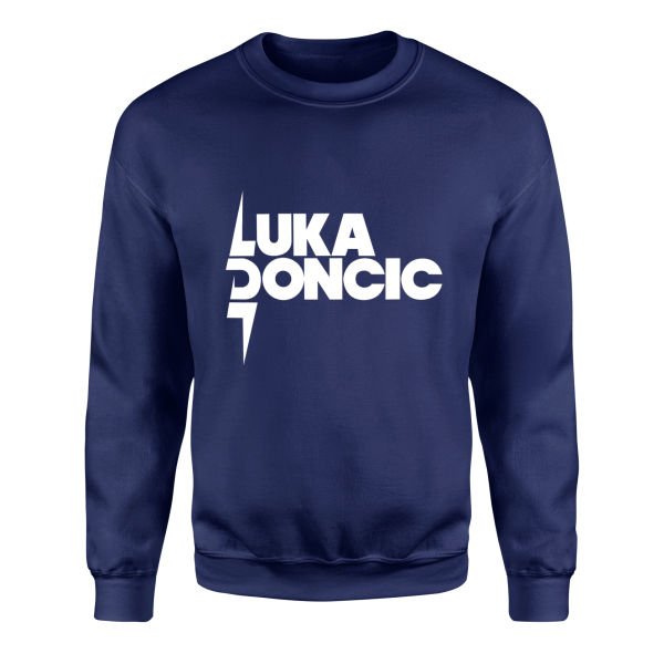 Luka Doncic Sweatshirt XL - İndigo Mavisi