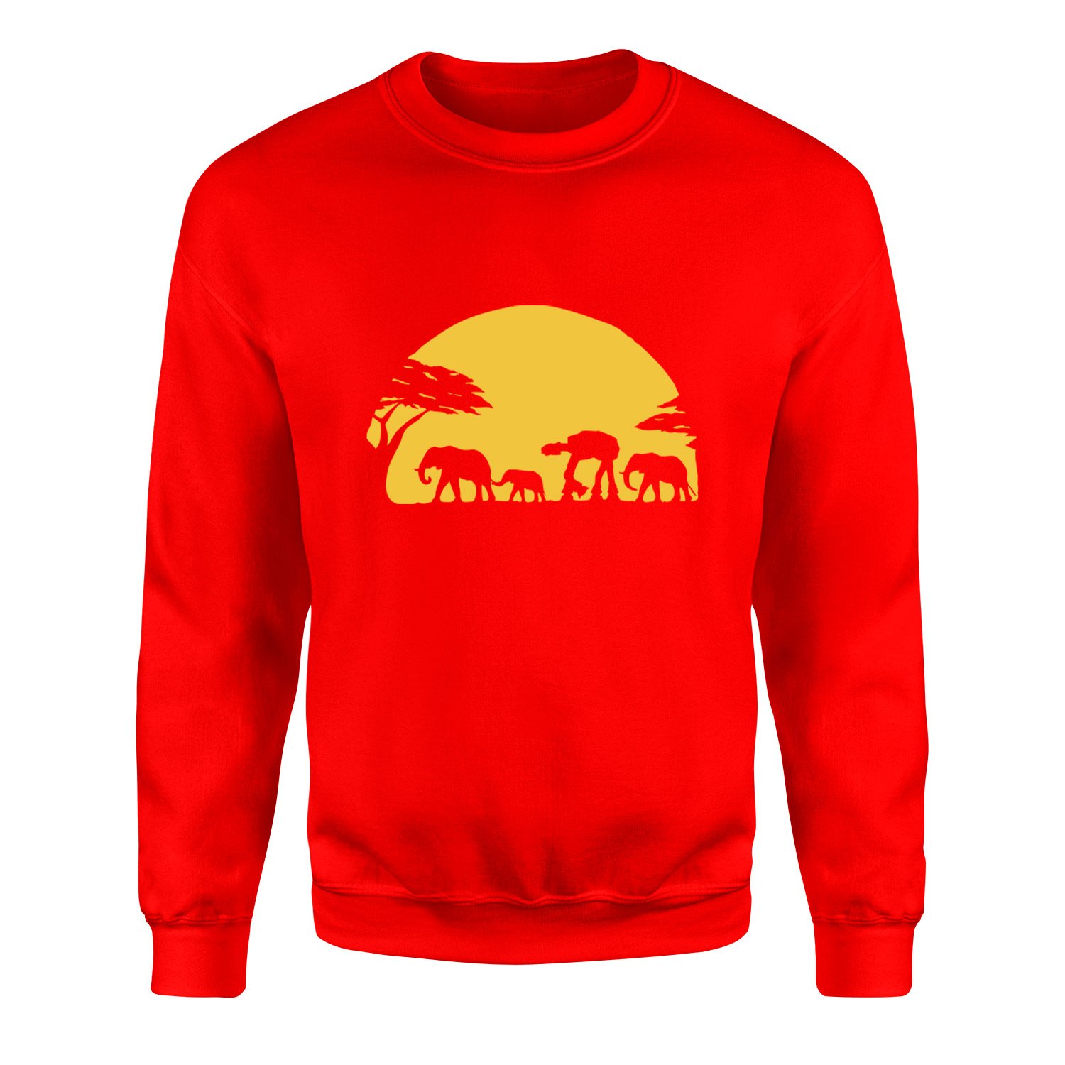 AT In the Jungle Sweatshirt L - Kırmızı