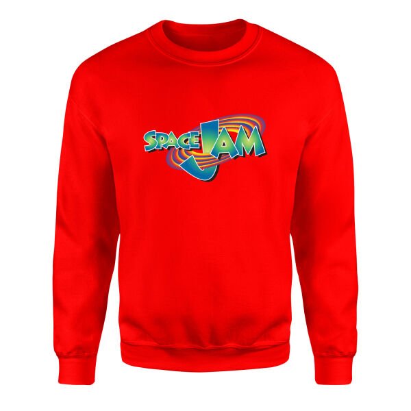 Space Jam Sweatshirt S - Kırmızı