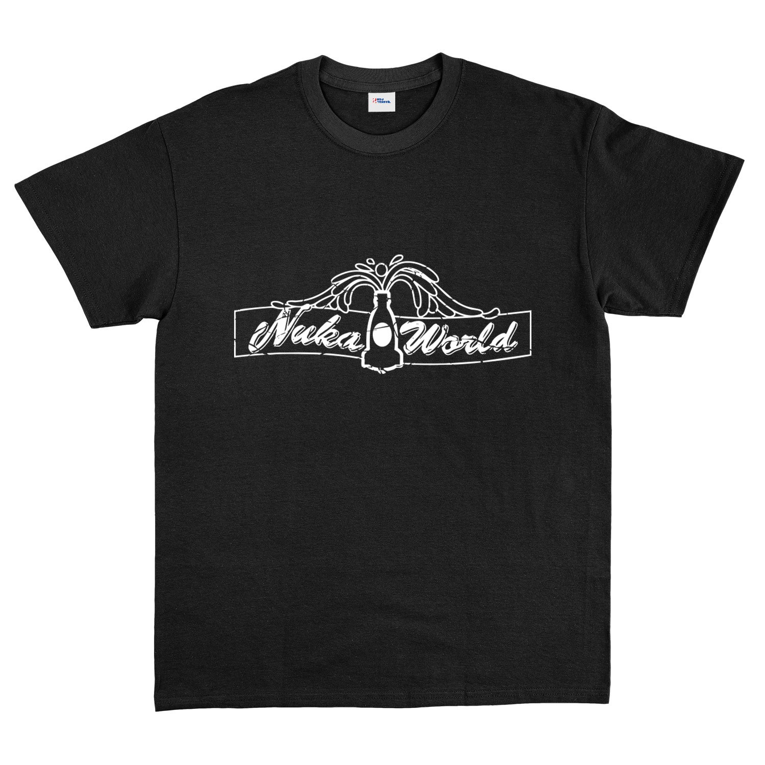 Nuka World Tişört XL - Siyah