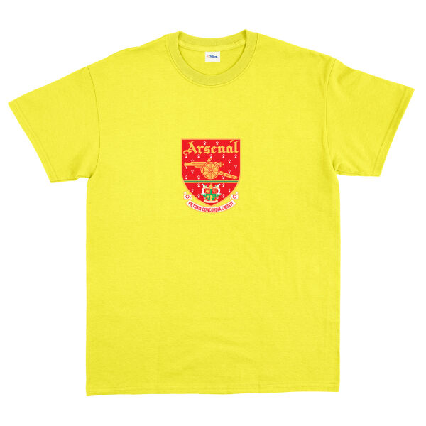 Victoria Concordia Crescit | Arsenal Football Club Tişört XL - Sarı