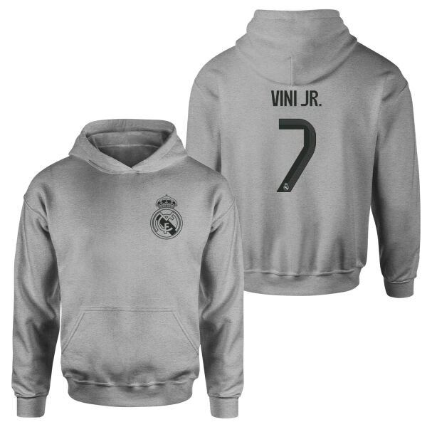 Vinícius Júnior RM BL Forma Hoodie M - Gri