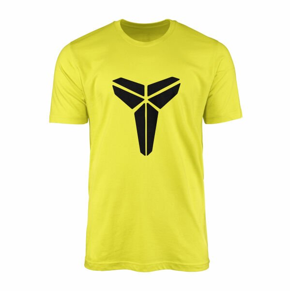 Mamba Mentality Kobe Bryant Tişört S - Sarı
