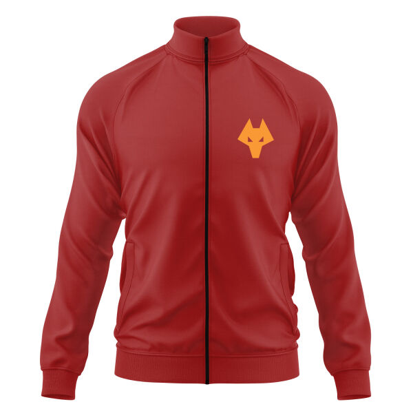 Wolverhampton Icon O Fermuarlı Sweatshirt S - Kırmızı