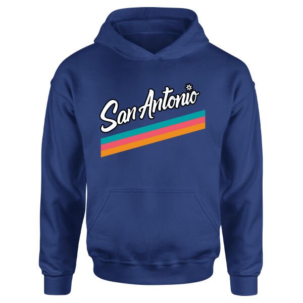 San Antonio City ED Hoodie XL - İndigo Mavisi