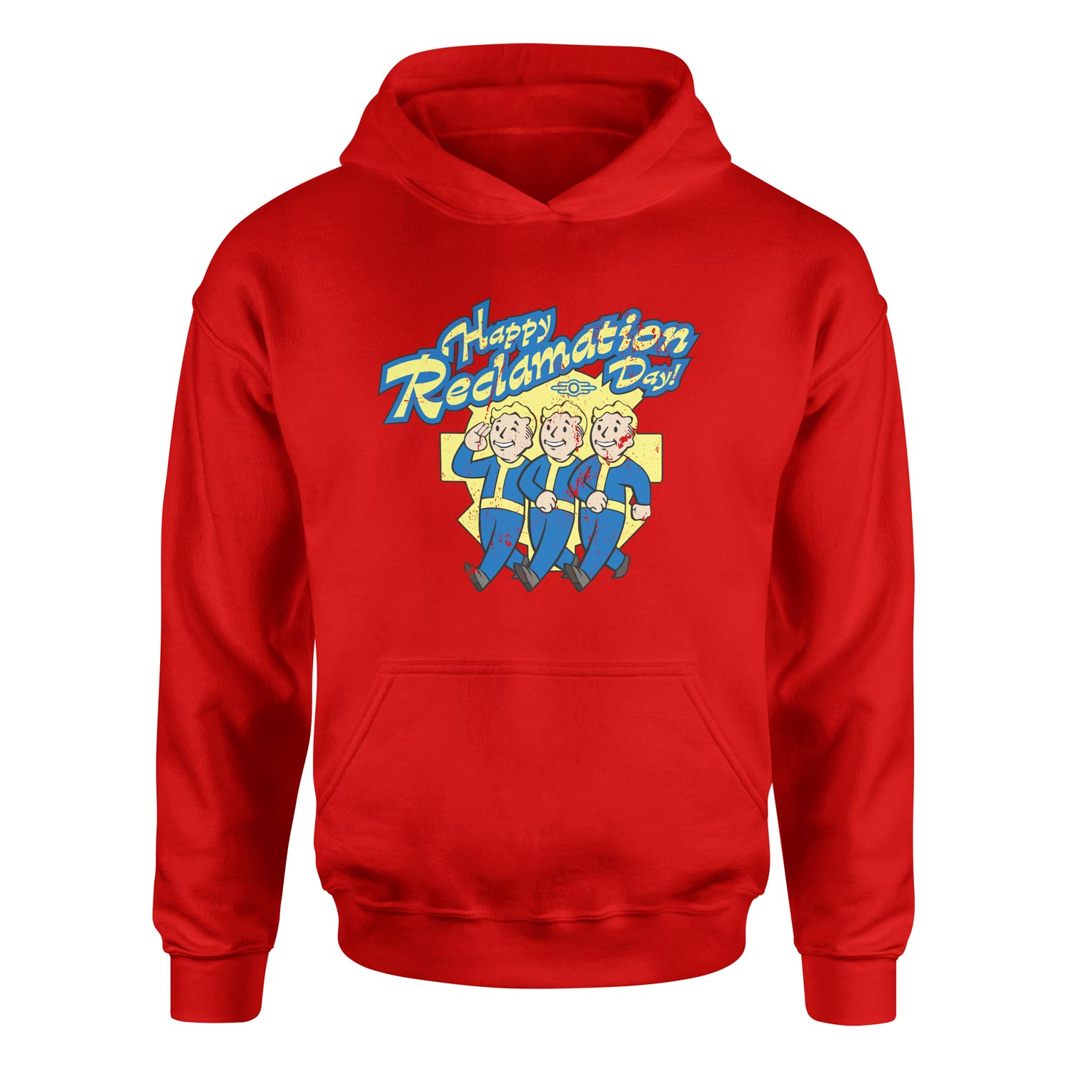 Happy Reclamation Day Hoodie XL - Kırmızı