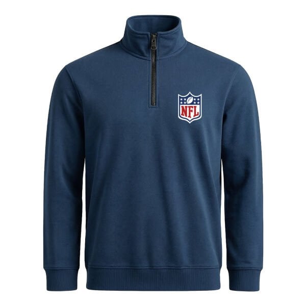 NFL Yarım Fermuarlı Sweatshirt