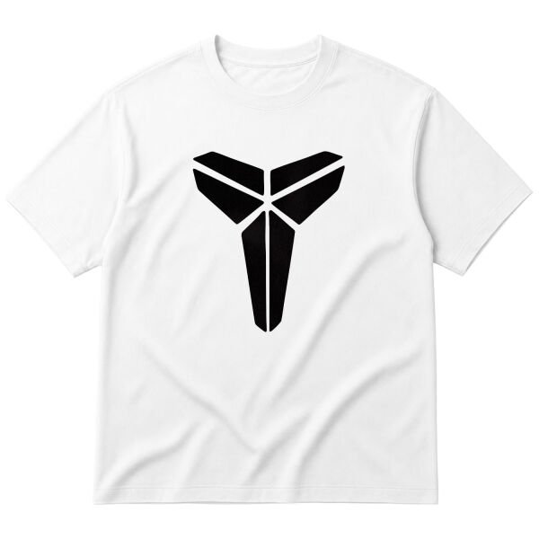 Mamba Mentality Kobe Bryant Oversize Tişört S - Beyaz