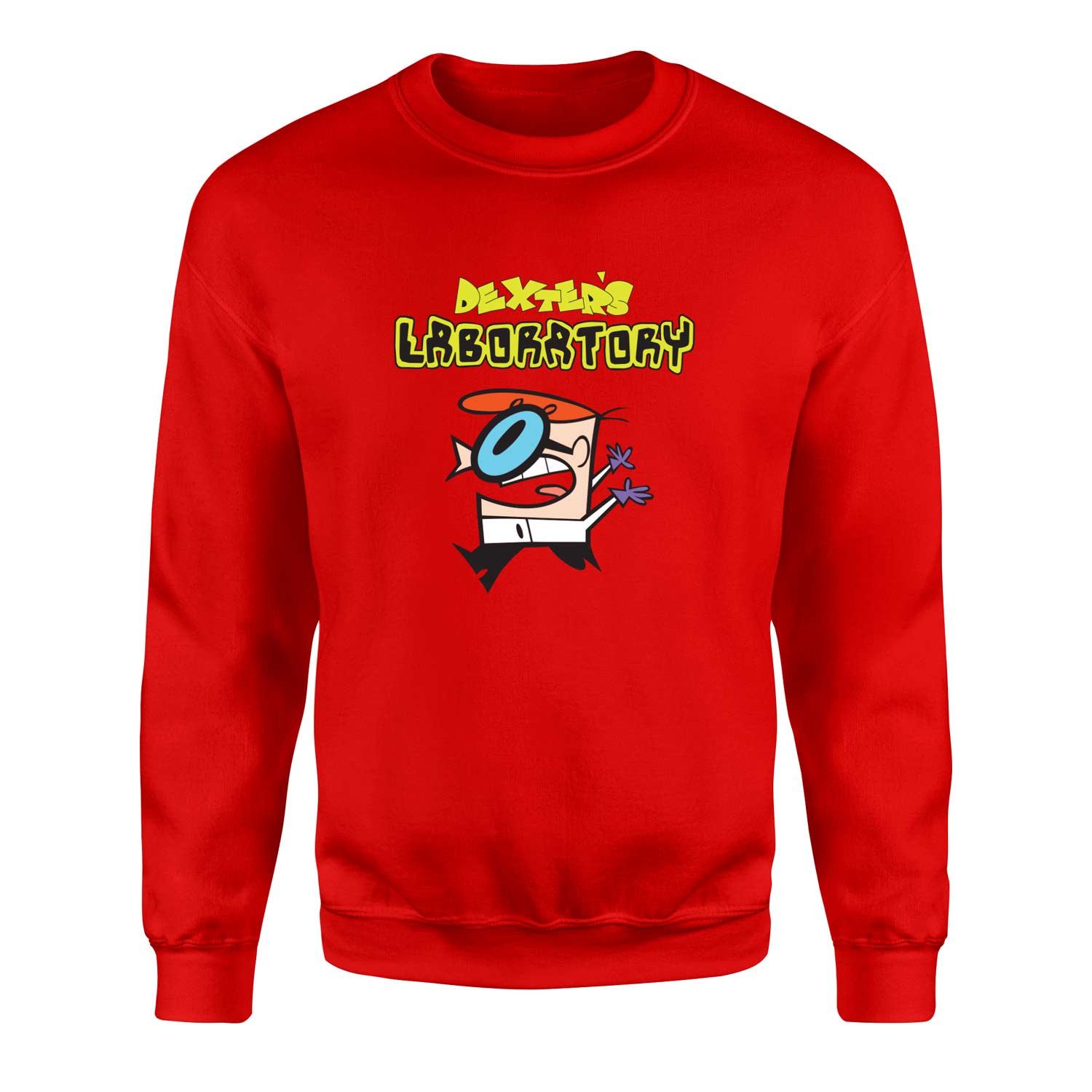Dexter Lab Sweatshirt XXL - Kırmızı
