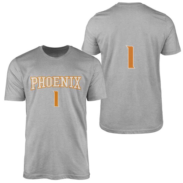 Devin Booker Phoenix Forma Tişört S - Gri