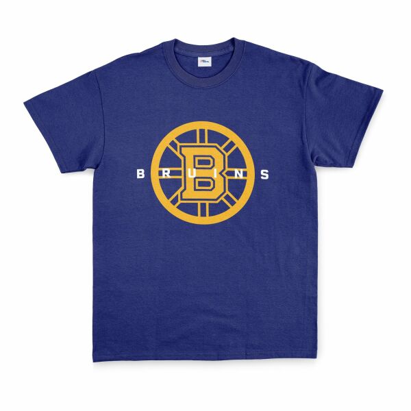 Boston Bruins Graphic Tişört S - İndigo Mavisi