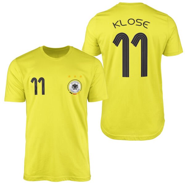 Miroslav Klose Retro Forma Tişört M - Sarı