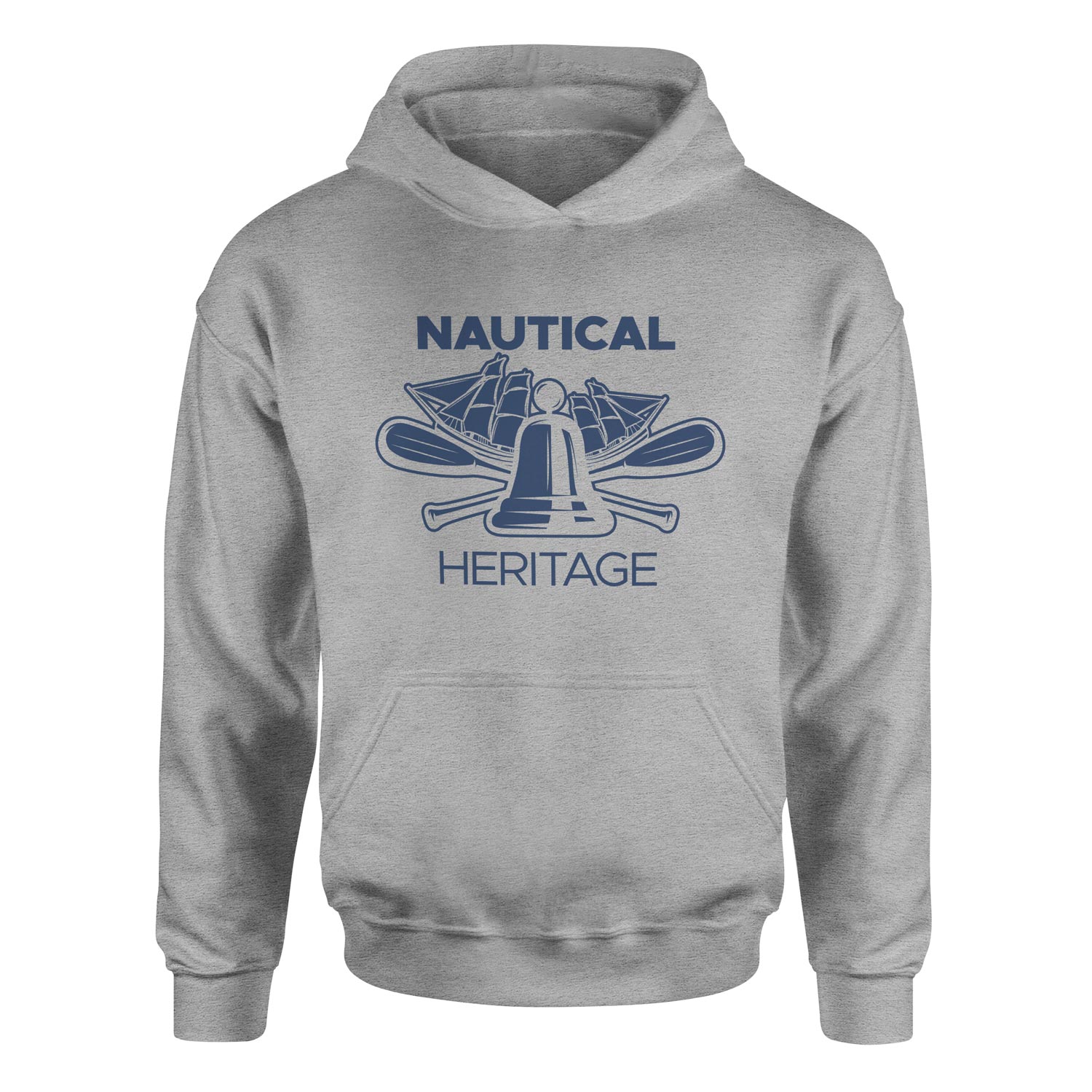Nautical Heritage Denizci Hoodie XXL - Gri
