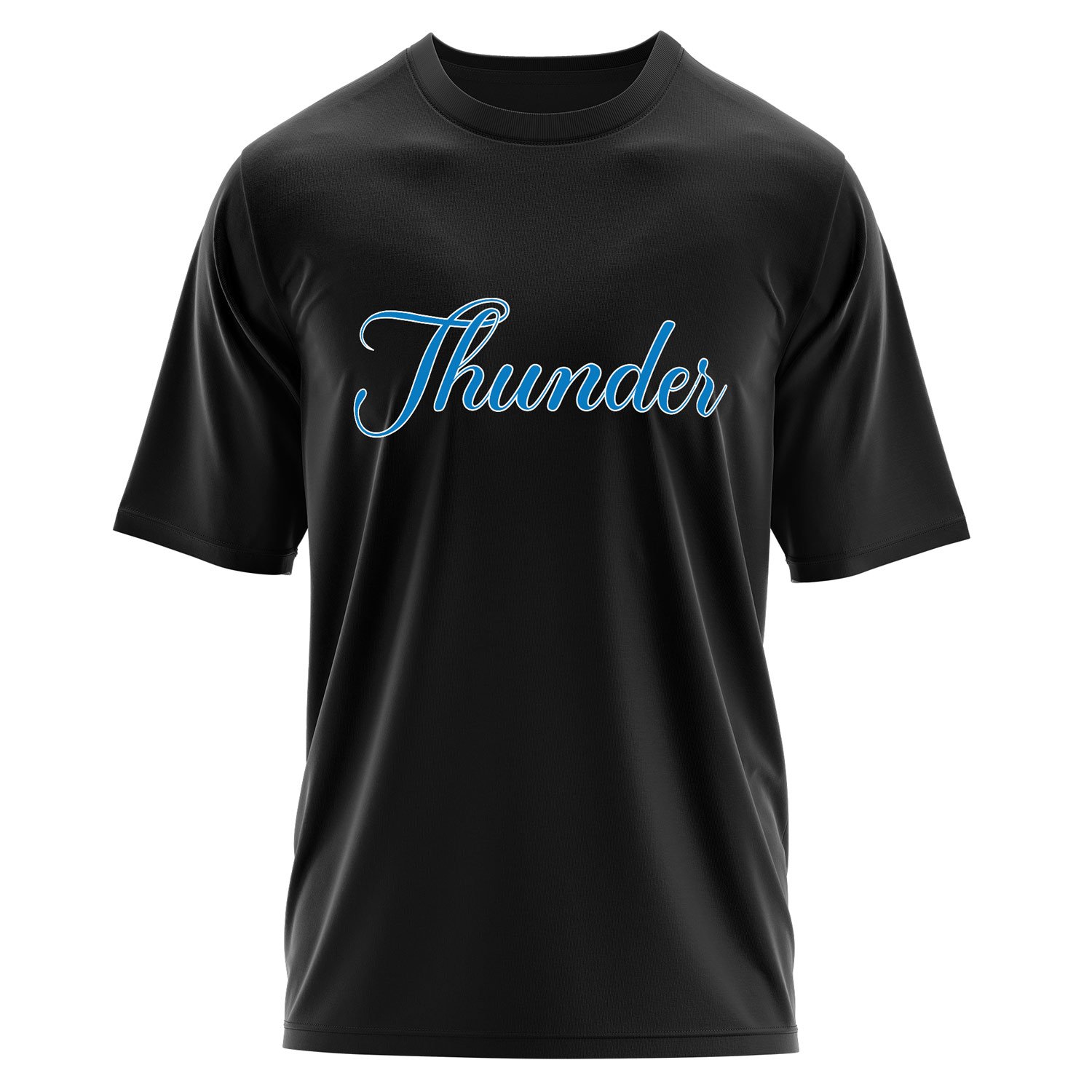 Thunder Cursive Oversize Tişört