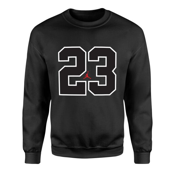 Air Jordan 23 Sweatshirt S - Siyah