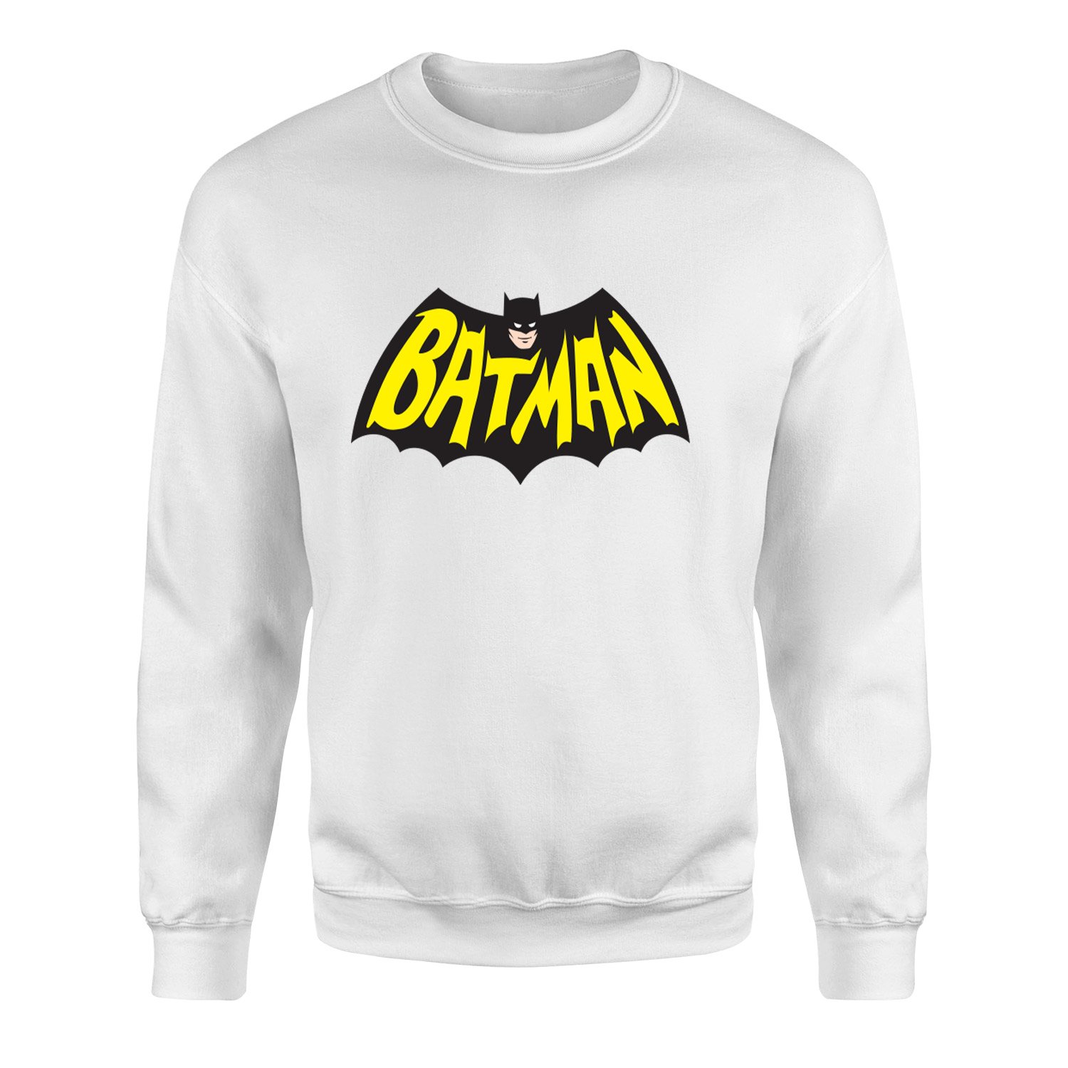 Batman Sweatshirt XL - Beyaz