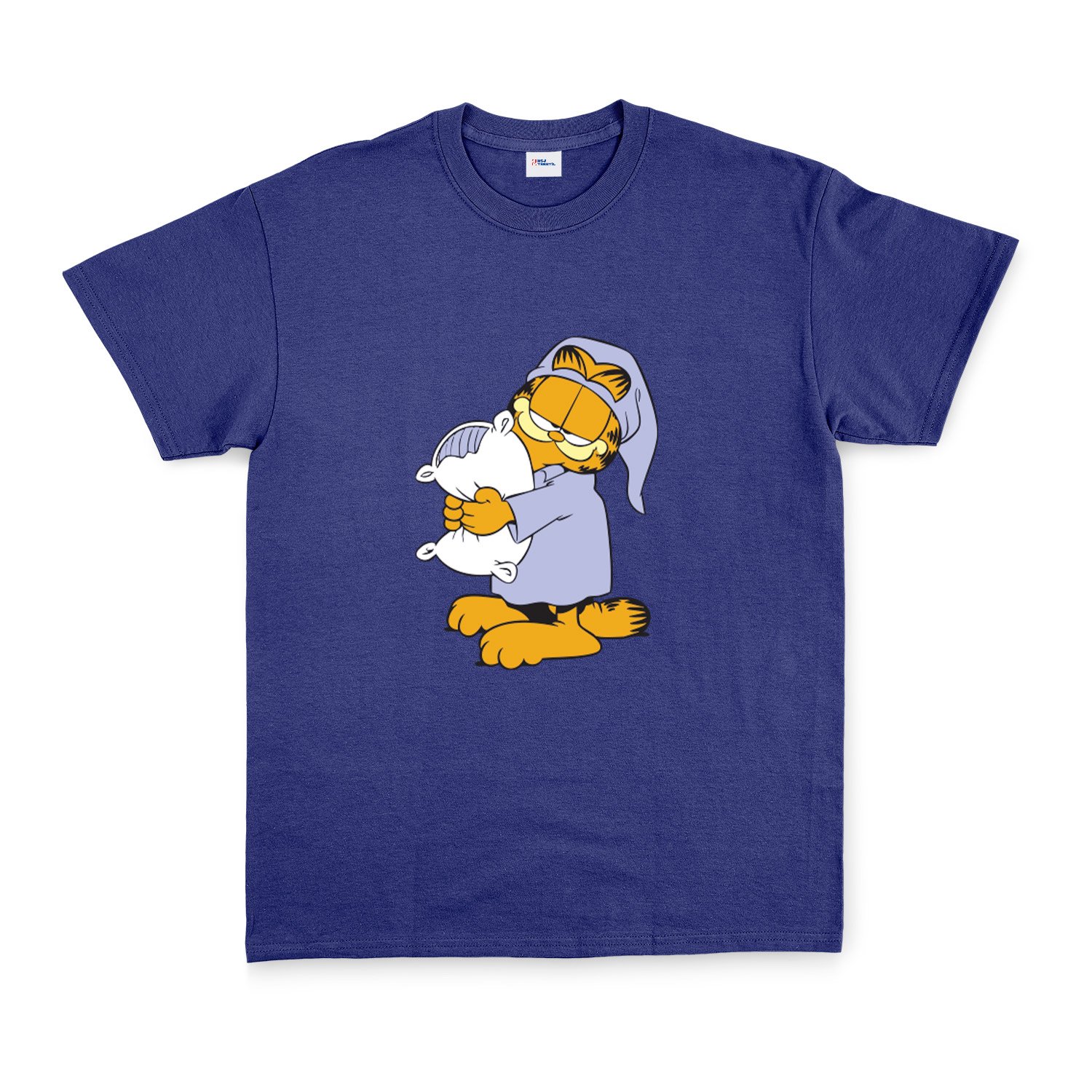 Garfield Tişört S - İndigo Mavisi