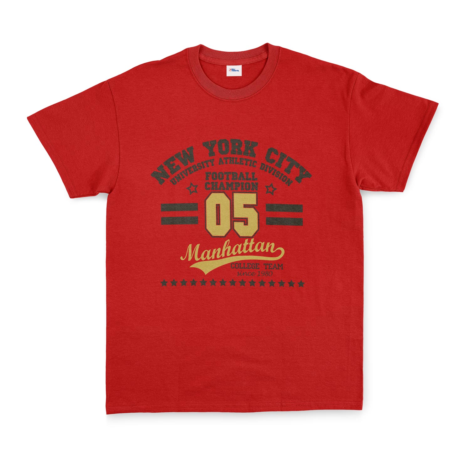 NYC UAD Champion Tişört XL - Kırmızı