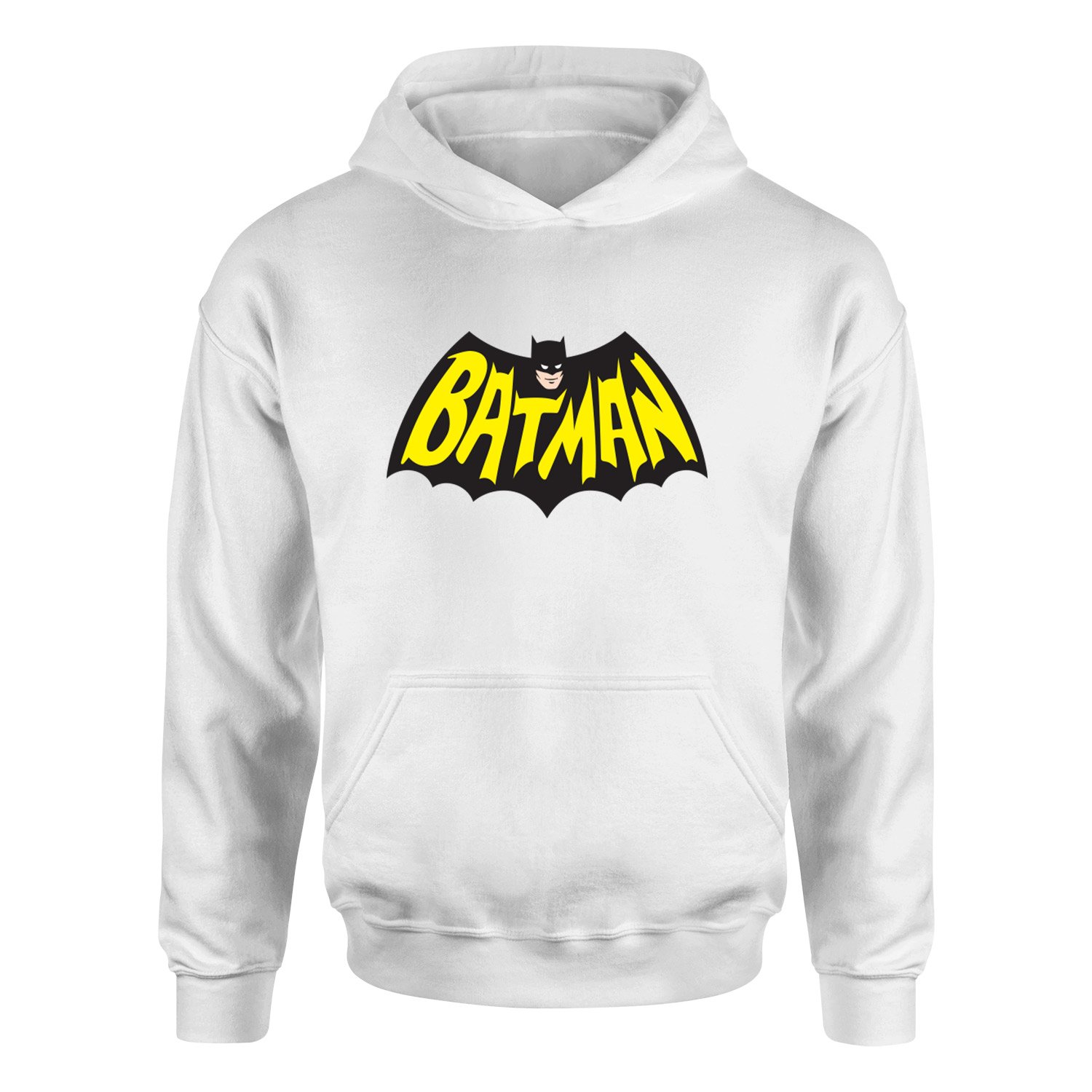 Batman Hoodie S - Beyaz