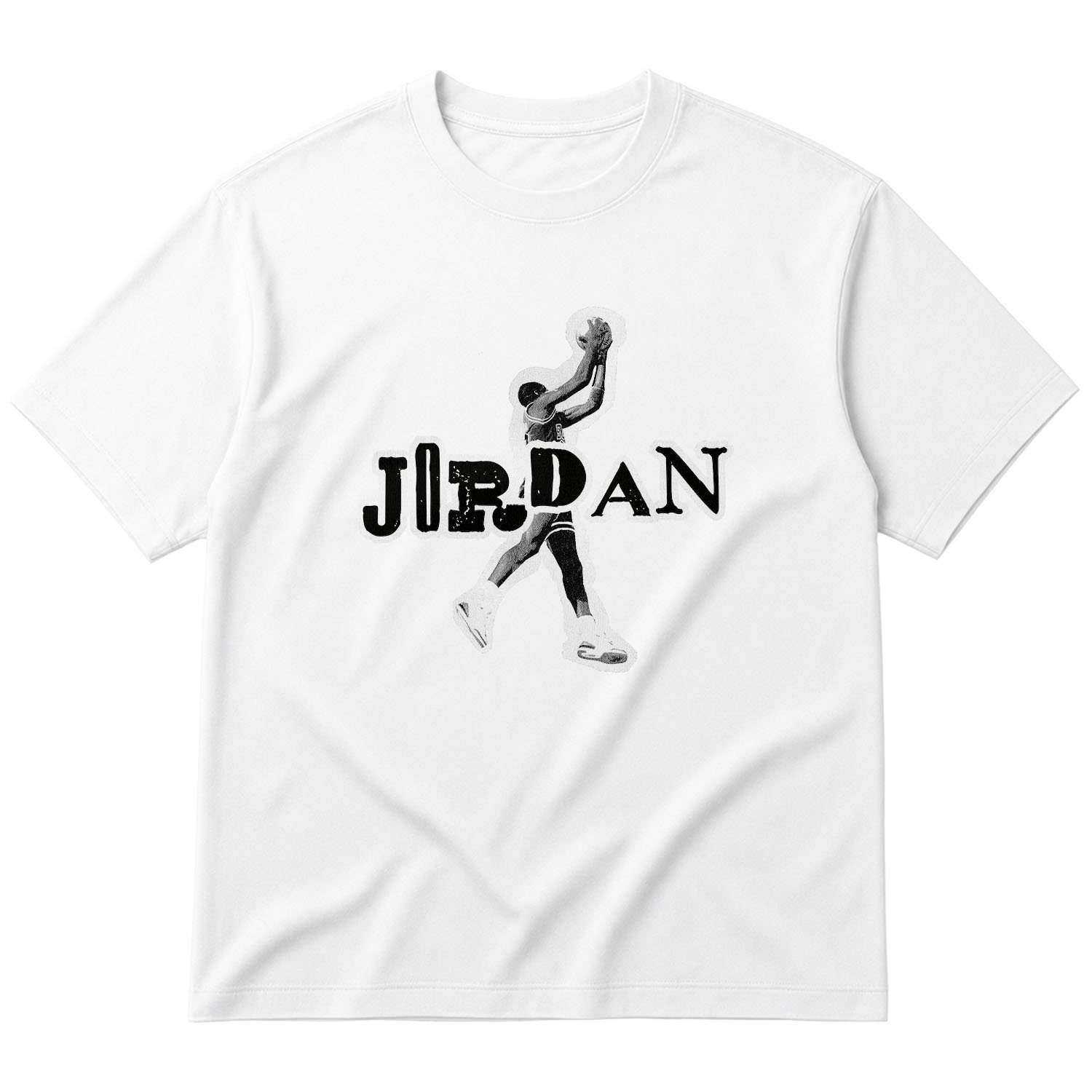Jordan Dunks Oversize Tişört L - Beyaz