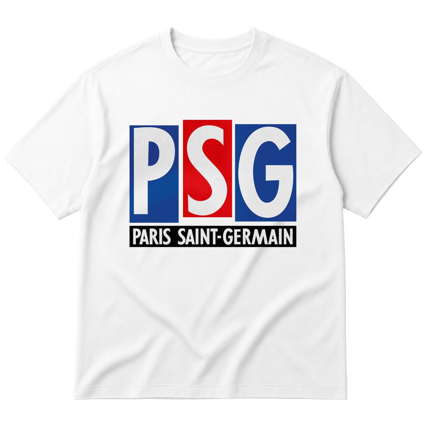 Paris Saint Germain 92-96 Oversize Tişört L - Beyaz