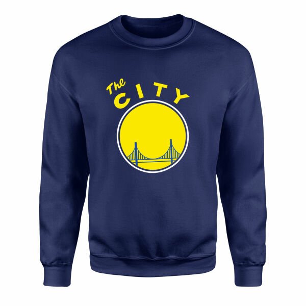 The City Sweatshirt M - İndigo Mavisi