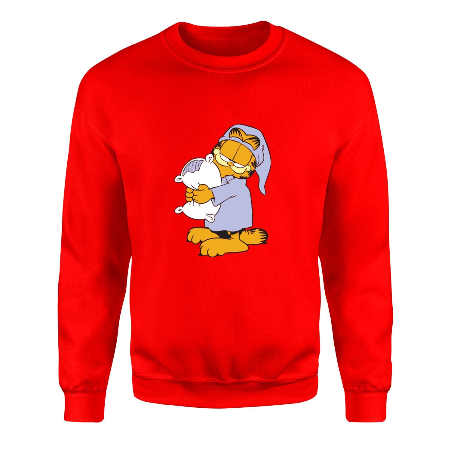Garfield Sweatshirt XXL - Kırmızı