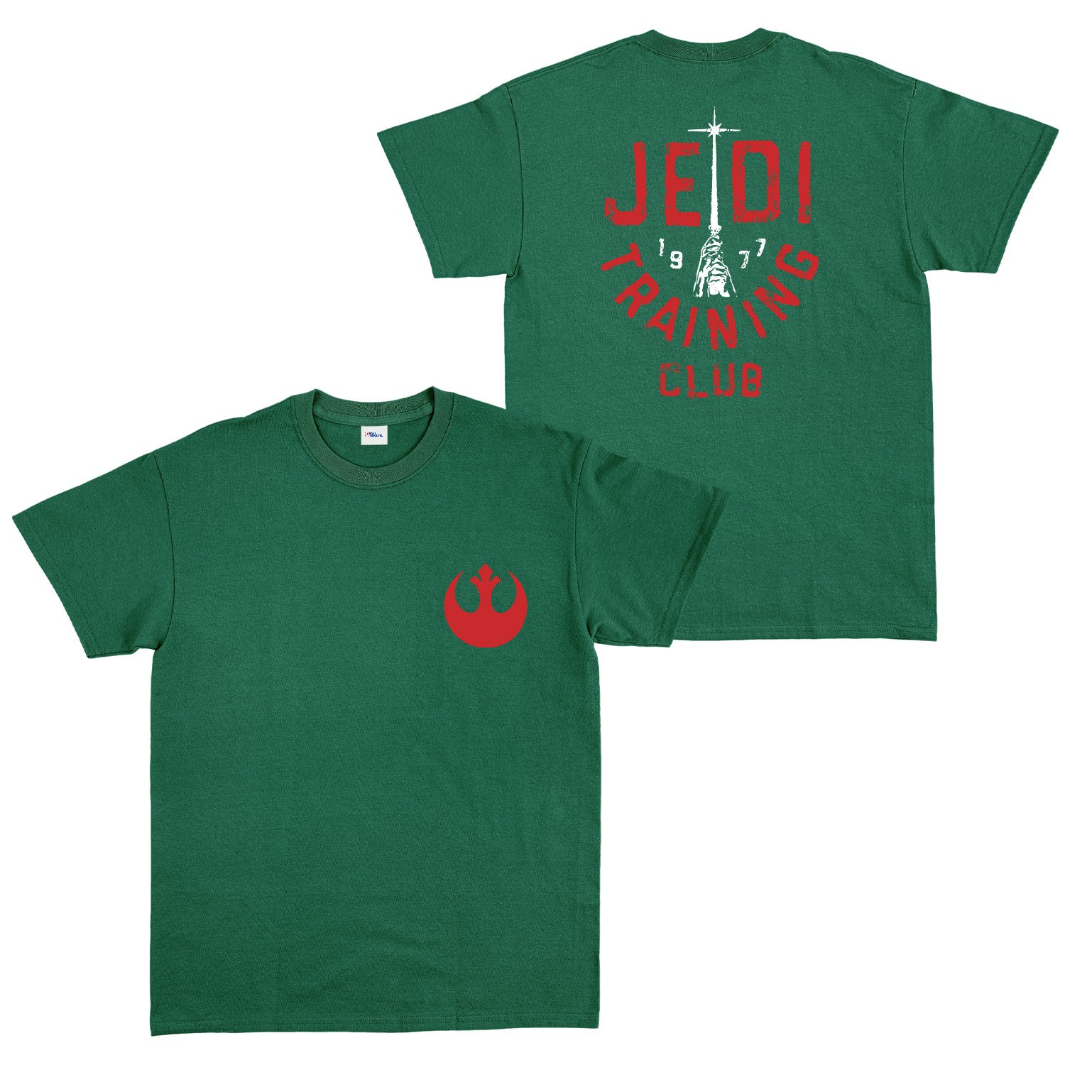 Jedi Training Club Tişört L - Nefti Yeşili