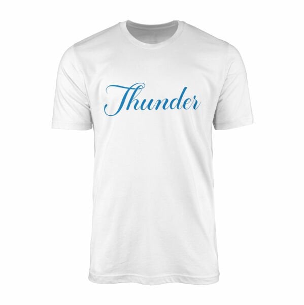 Thunder Cursive Tişört