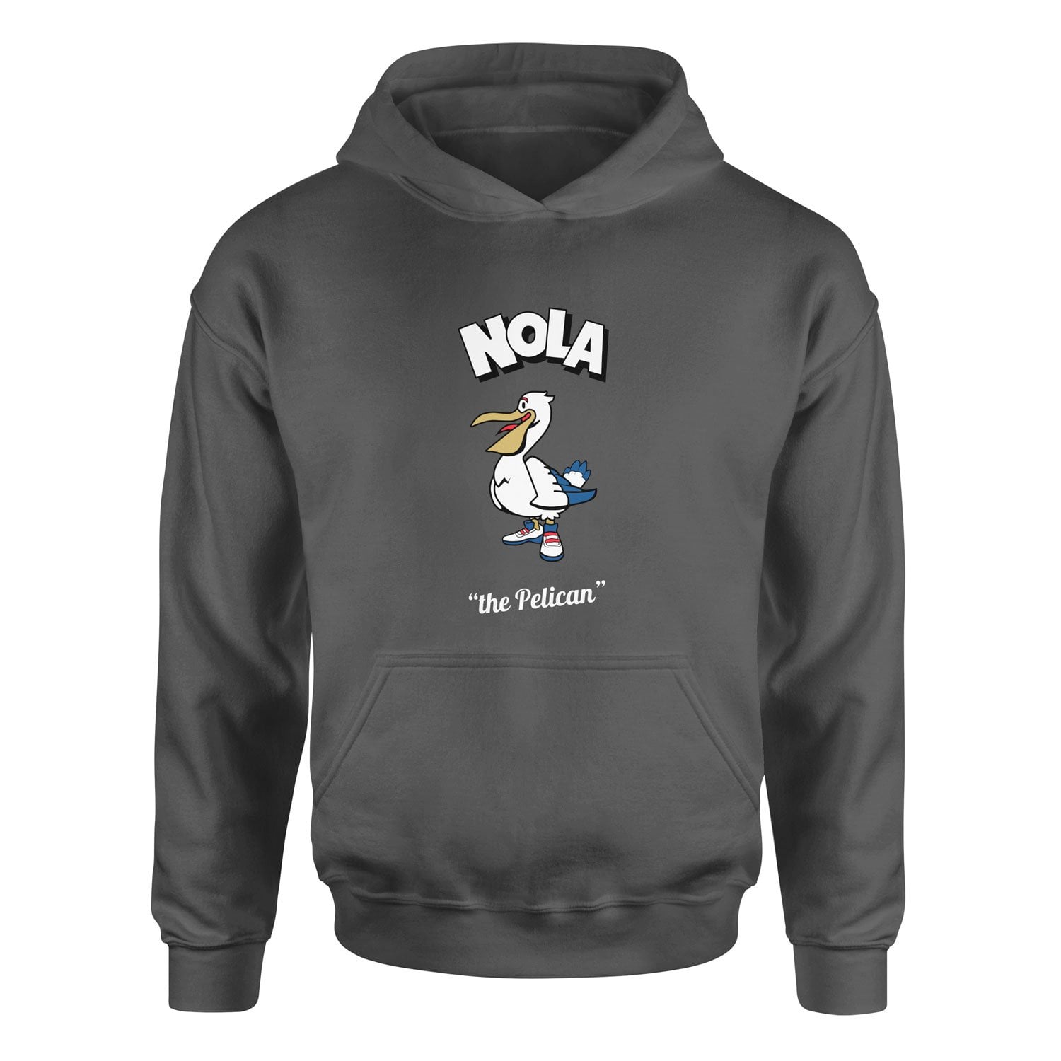 NOLA Cartoon Hoodie XXL - Füme