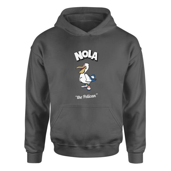 NOLA Cartoon Hoodie XXL - Füme