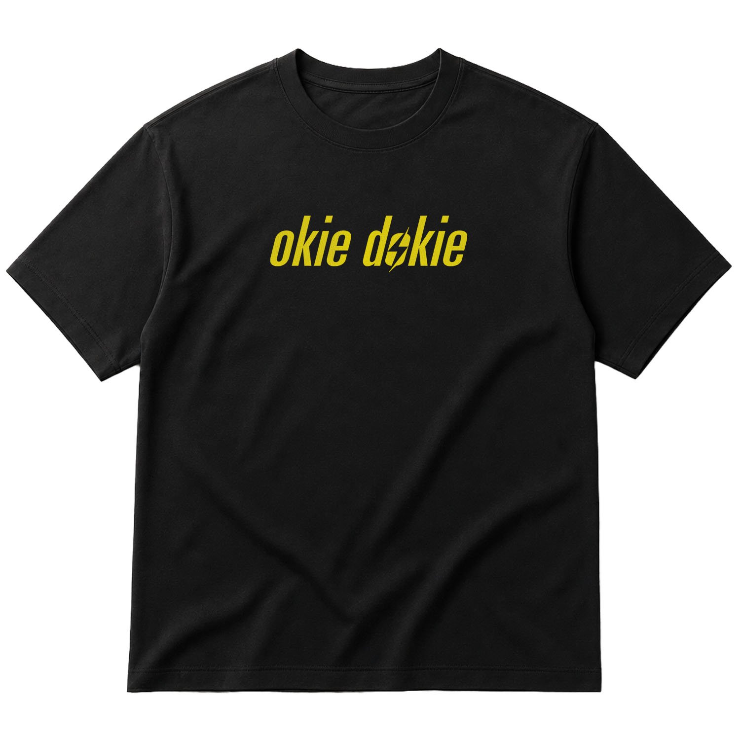 okie dokie | Fallout Oversize Tişört XL - Siyah