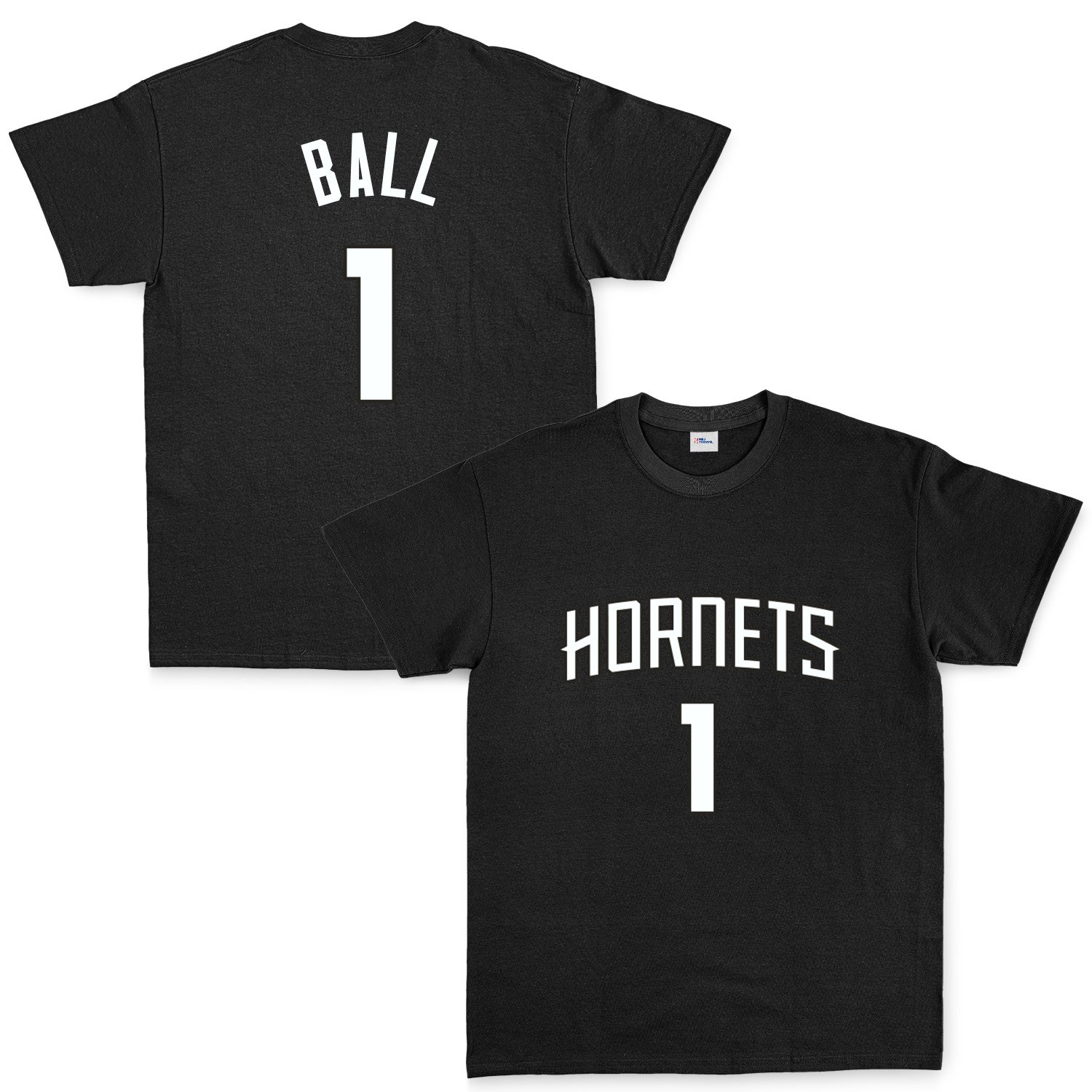 Lamelo Ball 1 Hornets Forma Tişört M - Siyah