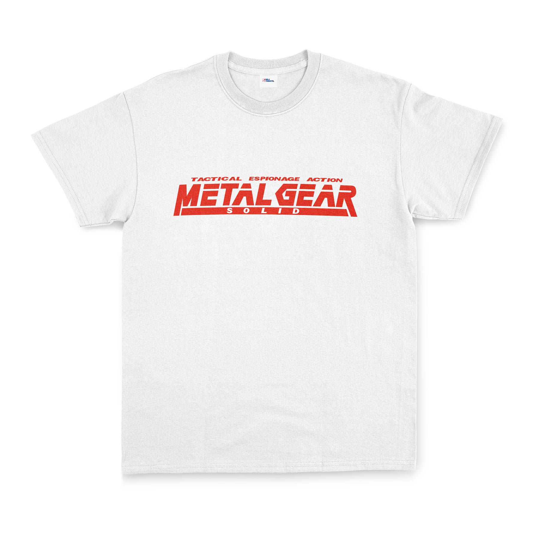 MGS Tişört L - Beyaz | OUTLET