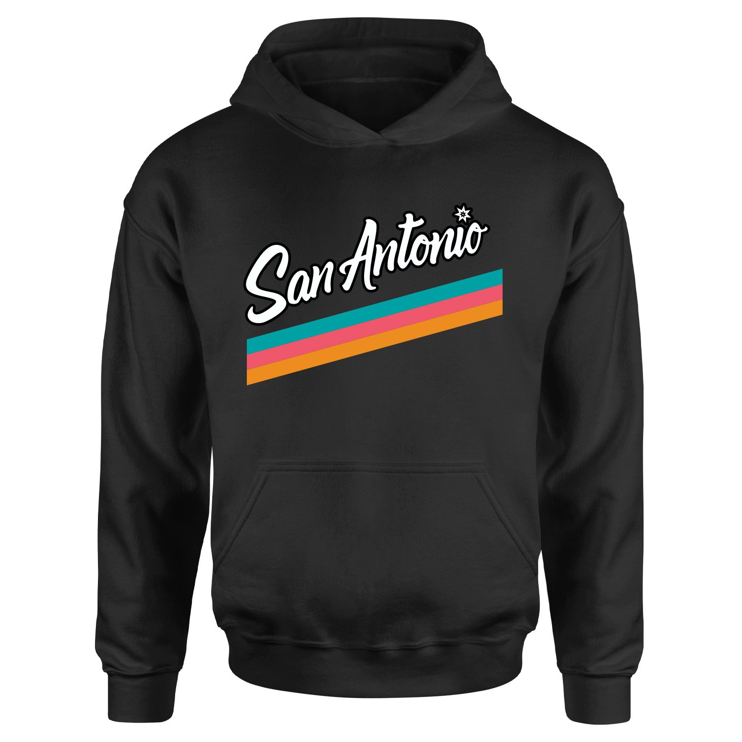 San Antonio City ED Hoodie XL - Siyah