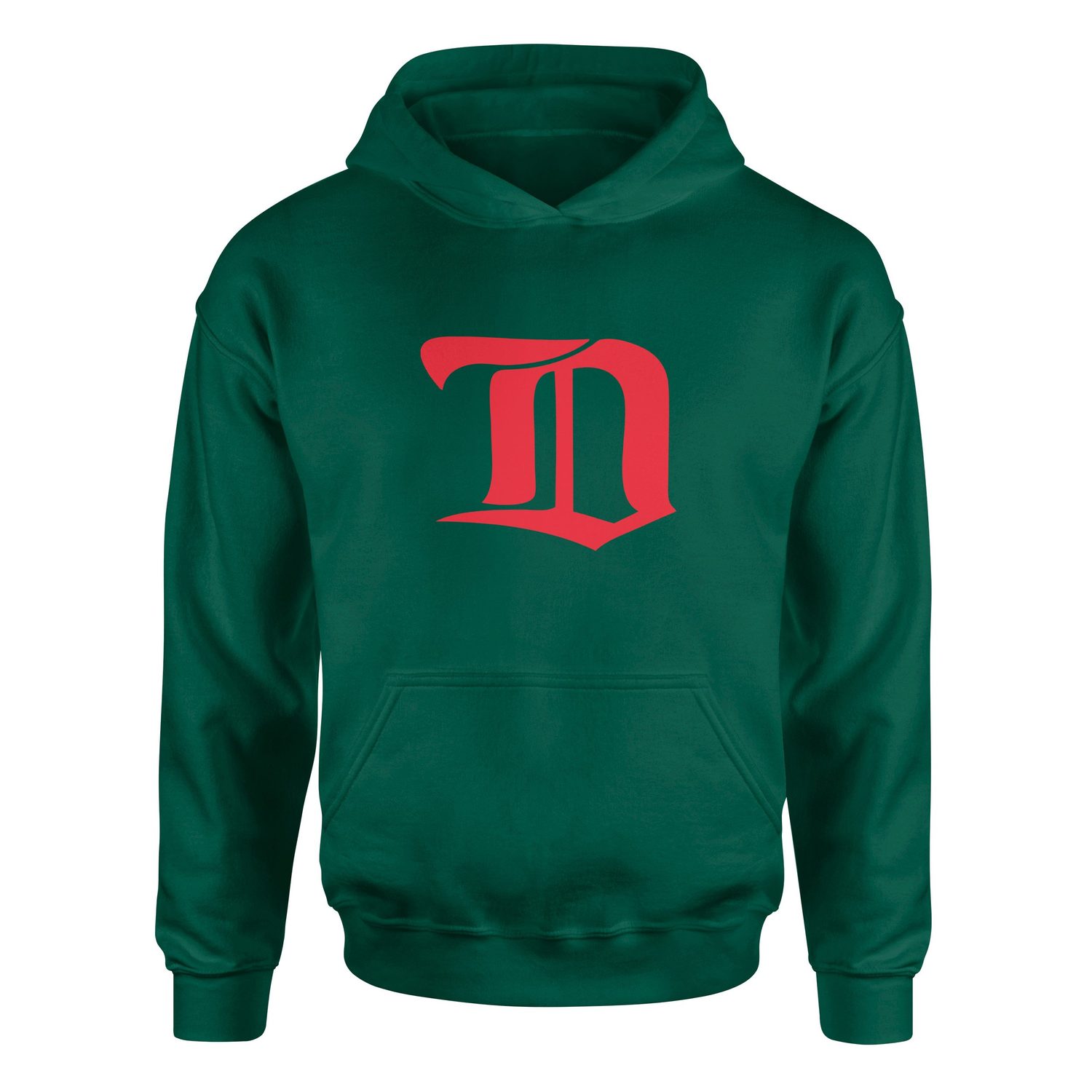 Detroit Red Wings Retro Hoodie S - Nefti Yeşili