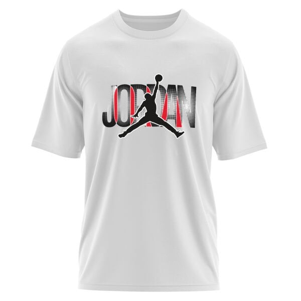 Air Jordan Half-Tone Oversize Tişört